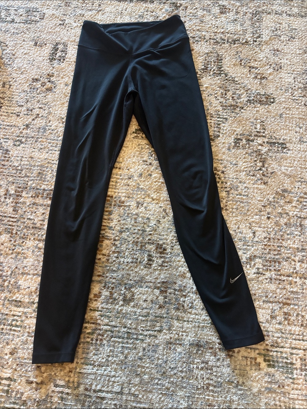 Nike Black High-Waist Athletic Leggings